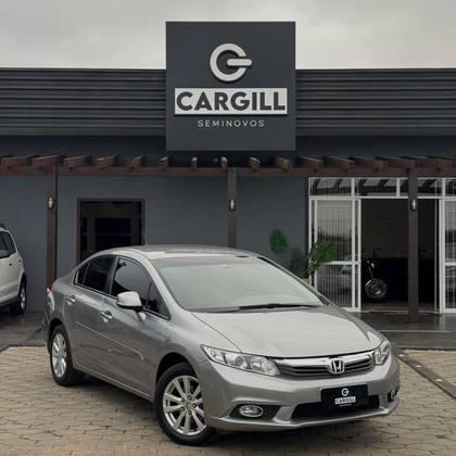 HONDA CIVIC 1.8 LXS 16V FLEX 4P AUTOMÁTICO
